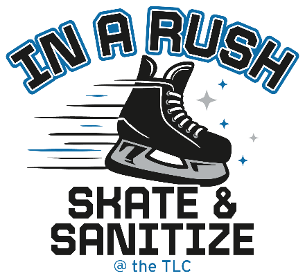 In A Rush Skate & Sanitize logo